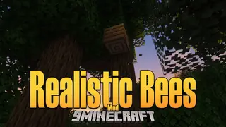 Realistic Bees Mod (26.2, 1.20.1) – Adding Realism to the Bees