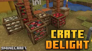 Crate Delight Mod (26.2, 1.20.1) – Functional Crates and Bags