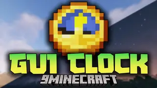 GUI Clock Mod (26.2, 1.20.1) – Detailed Clock Time