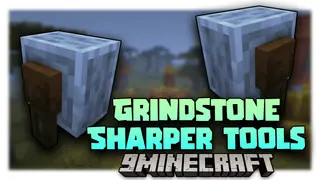 Grindstone Sharper Tools Mod (26.2, 1.20.1) – Increase The Damage of Tools