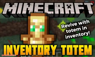 Inventory Totem Mod (26.2, 1.20.1) – Automatic Totem Working