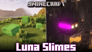 Luna Slimes Mod (26.2, 1.20.1) – Improved Slimes