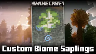 Custom Biome Saplings Mod (26.1.1, 1.20.1) – Renewable Modded Trees