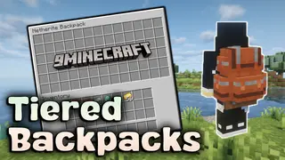 Tiered Backpacks Mod (26.2, 1.21.11) – Upgradeable Portable Storage