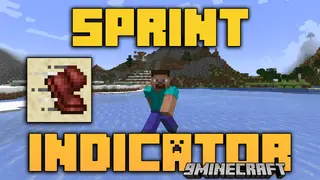Sprint Indicator Mod (26.2, 1.20.1) – Simple UI Element Showing