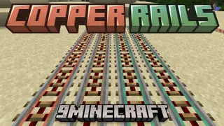 Copper Rails Mod (26.1.1, 1.20.1) – Rust and Speed