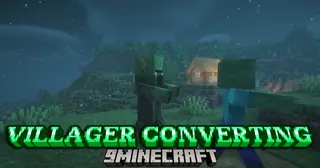 Villager Converting Mod (26.2, 1.20.1) – Always Convert Villagers Instead of Dying