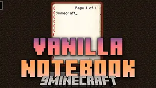 Vanilla Notebook Mod (26.2, 1.20.1) – Write Your Minecraft Story