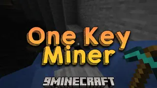 One Key Miner Mod (26.2, 1.20.1) – Mine Blocks with One Mining Action