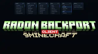 Radon Backport Client Mod (1.21.1) – Next-Level PvP Utility Client