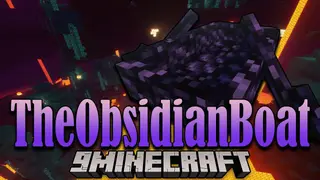 The Obsidian Boat Mod (26.1.1, 1.20.1) – Floats on Lava