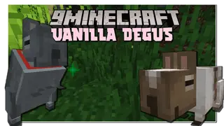 Vanilla Degus Mod (26.2, 1.20.1) – Companion, Pet