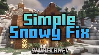 Simple Snowy Fix Mod (26.2, 1.20.1) – Snow Was Generating On Manually Grown Trees