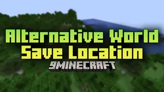 Alternative World Save Location Mod (26.2, 1.20.1) – Organizing Multiple Modpacks
