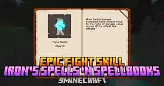 Epic Fight Skill Iron's Spells 'n Spellbooks Mod (1.20.1, 1.20) – Combat Skills For Magic And Melee Fusion