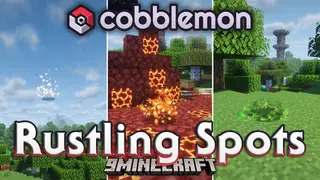 Cobblemon Rustling Spots Mod (1.21.1, 1.21) – Gen 5 Encounter System