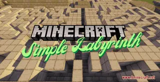 Simple Labyrinth Map (26.2, 1.20.1) for Minecraft