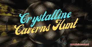 Crystalline Caverns Hunt Map (26.2, 1.20.1) for Minecraft