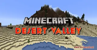 Desert Valley Map (26.2, 1.20.1) for Minecraft