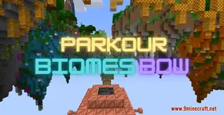 Parkour Biomes Bow Map (26.2, 1.20.1) for Minecraft