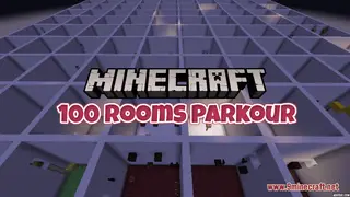 100 Rooms Parkour Map (26.2, 1.20.1) for Minecraft