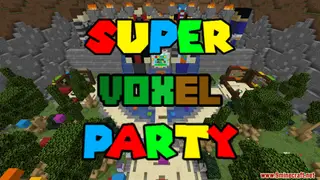 Super Voxel Party! Map (26.2, 1.20.1) for Minecraft