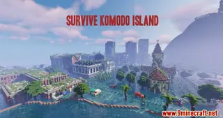 Survive Komodo Island Map (26.2, 1.20.1) for Minecraft