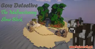 Cow Detective: The Malfunctioning Slime Block Map (26.2, 1.20.1) for Minecraft