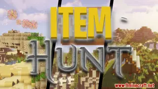 Item Hunt Map (26.2, 1.20.1) for Minecraft