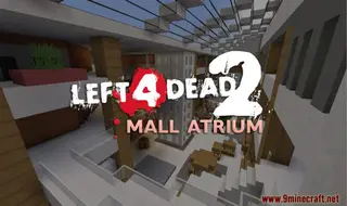 Left 4 Dead 2 Mall Atrium Map (26.2, 1.20.1) for Minecraft