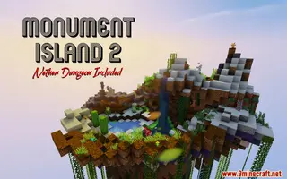 Monument Island 2 Map (26.2, 1.20.1) for Minecraft