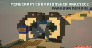Minecraft Championship Practice Parkour Remake Map (26.2, 1.20.1) for Minecraft