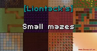 [Liontack's] Small Mazes Map (26.2, 1.20.1) for Minecraft