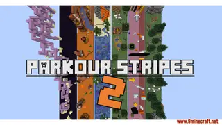 Parkour Stripes 2 Map (26.2, 1.20.1) for Minecraft
