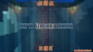 Depth Strider Parkour Map (26.2, 1.20.1) for Minecraft