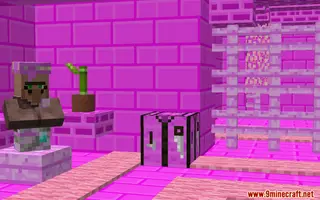 Pink Prison Escape Map (26.2, 1.20.1) for Minecraft