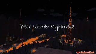 Dark Womb: Nightmare Map (26.2, 1.20.1) for Minecraft