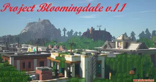Project Bloomingdale Map (26.2, 1.20.1) for Minecraft