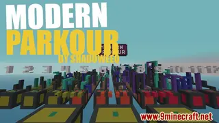 Modern Parkour Map (26.2, 1.20.1) for Minecraft