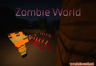 Zombie World Map (26.2, 1.20.1) for Minecraft