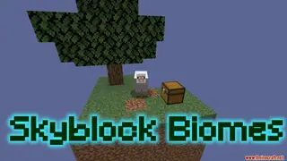 SkyBlock Biomes Map (26.2, 1.20.1) for Minecraft