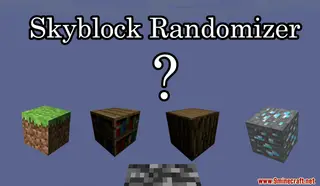 Skyblock Randomizer Map (26.2, 1.20.1) for Minecraft