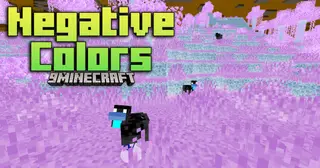 Negative Colors Shaders (26.2, 1.20.1) – Minecraft’s World Turned Upside Down