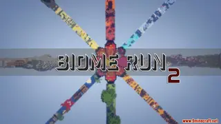 Biome Run 2 Map (26.2, 1.20.1) for Minecraft