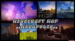 Megapolis Map (26.2, 1.20.1) for Minecraft