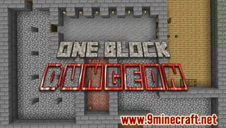 One Block Dungeon Map (26.2, 1.20.1) for Minecraft