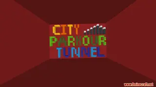 City Tunnel Parkour Map (26.2, 1.20.1) for Minecraft