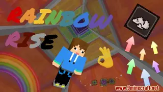 Rainbow Rise Map (26.2, 1.20.1) for Minecraft