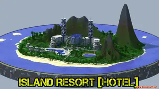 Island Resort Map (26.2, 1.20.1) for Minecraft