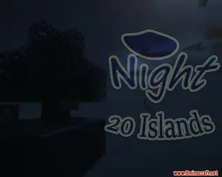 Night 20 Islands Map (26.2, 1.20.1) for Minecraft